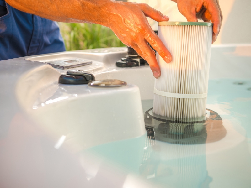 Filter Maintenance for Your Saltwater Spa Pool